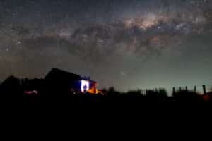 Our solar-powered observatory, set in the heart of the Wairarapa Dark Sky Reserve.